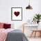 Stupell Industries Heart of Roses Bouquet Floating Frame, design by Christine Simpson Art